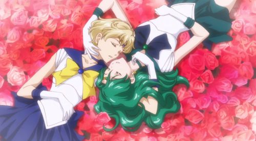 Sailor Saturn y Sailor Neptune. (Imagen: Toei Animation)