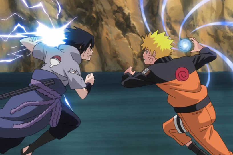 Sasuke vs Naruto. (Foto: Pierrot)